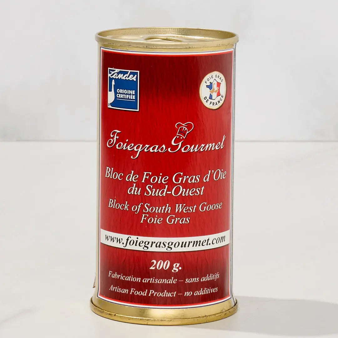 Blocco di Foie Gras d’Oca del Sud-Ovest 200 g