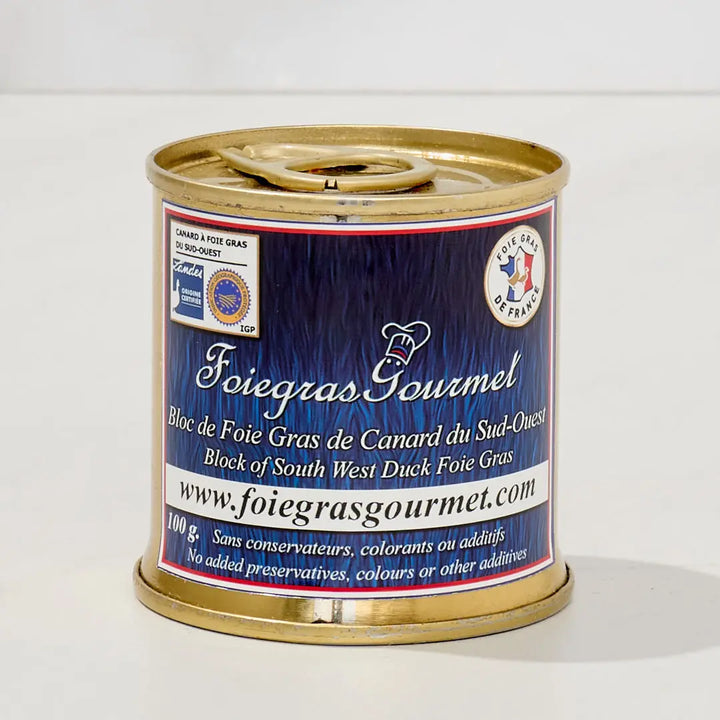 Bloque de Foie Gras de Pato del Suroeste 100 g