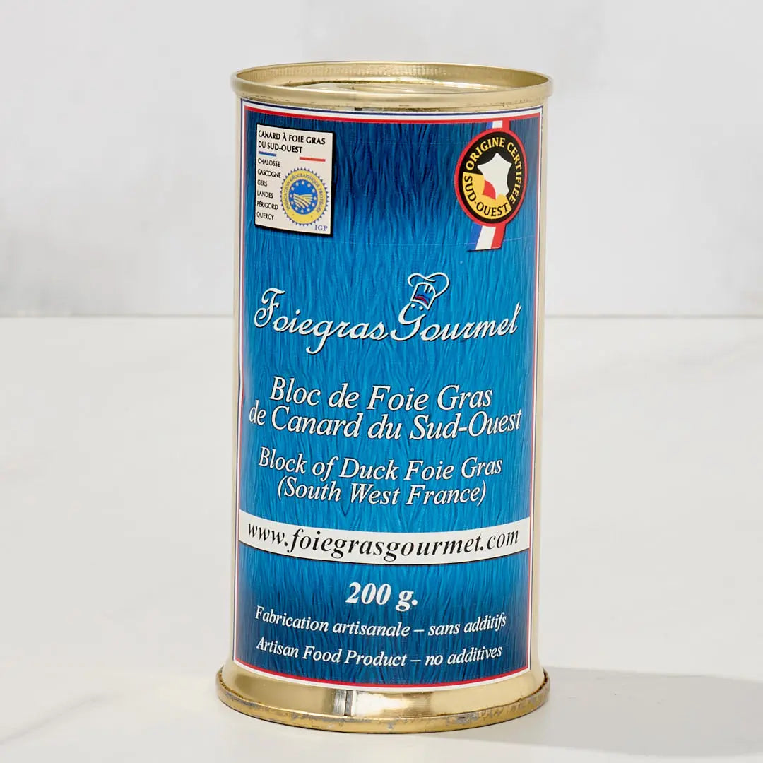 Bloco de Foie Gras de Pato do Sudoeste 200 g