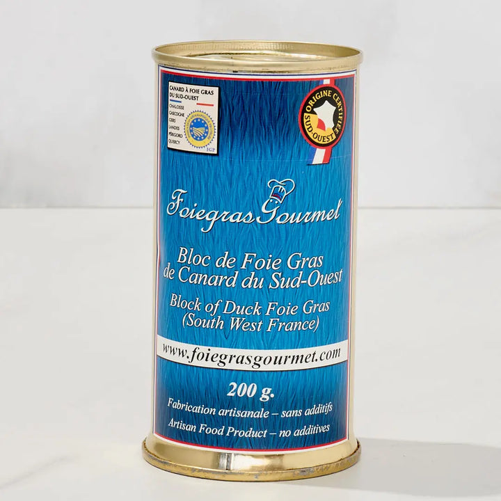 Blokk av South-West Duck Foie Gras 200 g