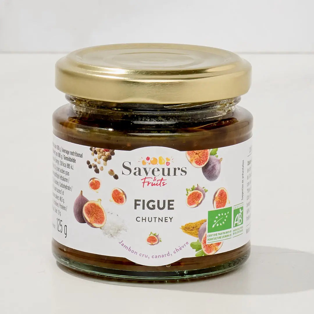 Luomu Figues -chutney 125 g