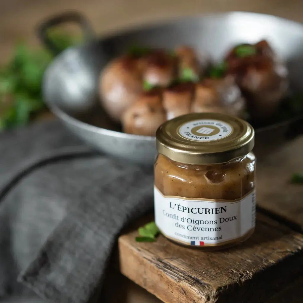 Confit d'Oignons Doux des Cévennes 110 g - Foie Gras Gourmet