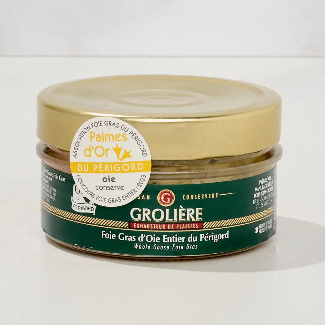 Foie Gras d’Oie Entier du Périgord Gagnant Palmes d'Or 120 g