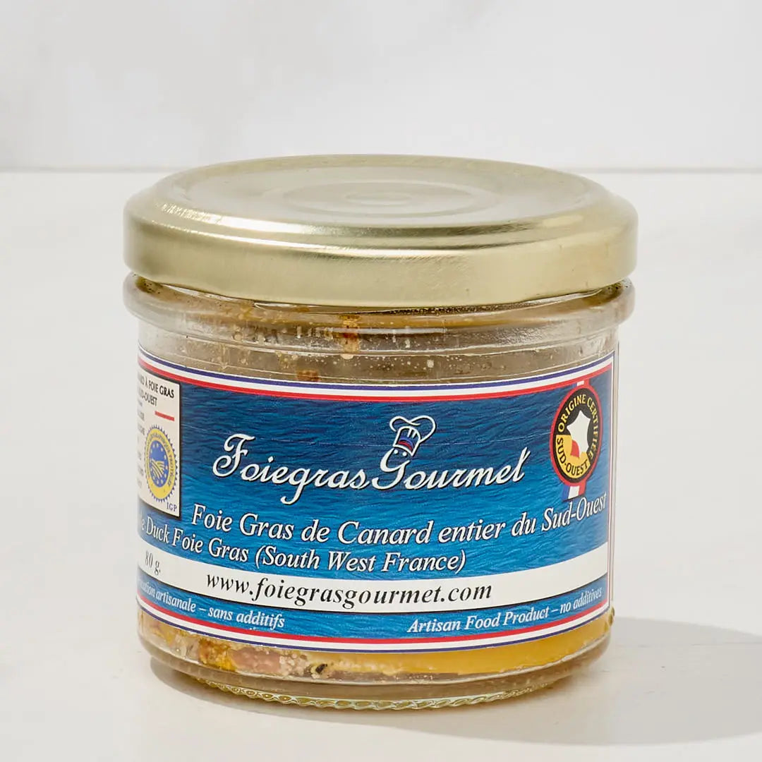 Celá kachní foie gras z jihozápadu 80 g