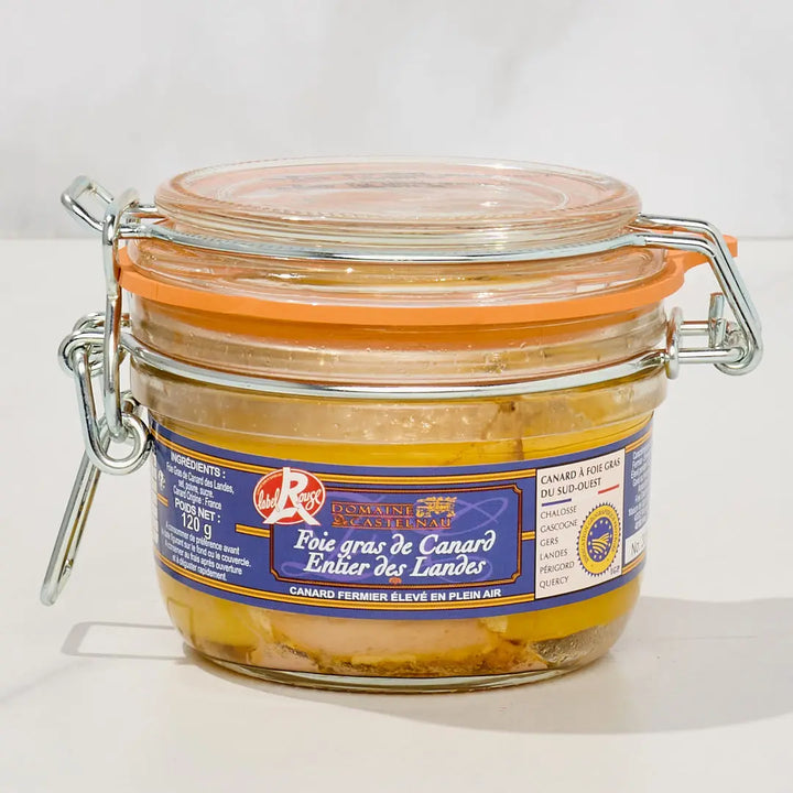 Foie gras de rață întreg de la South West Label Rouge 120 g