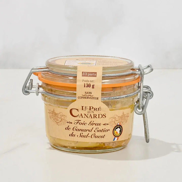 Foie Gras de Canard Entier du Sud-Ouest au Sauternes 130 g - Foie Gras Gourmet