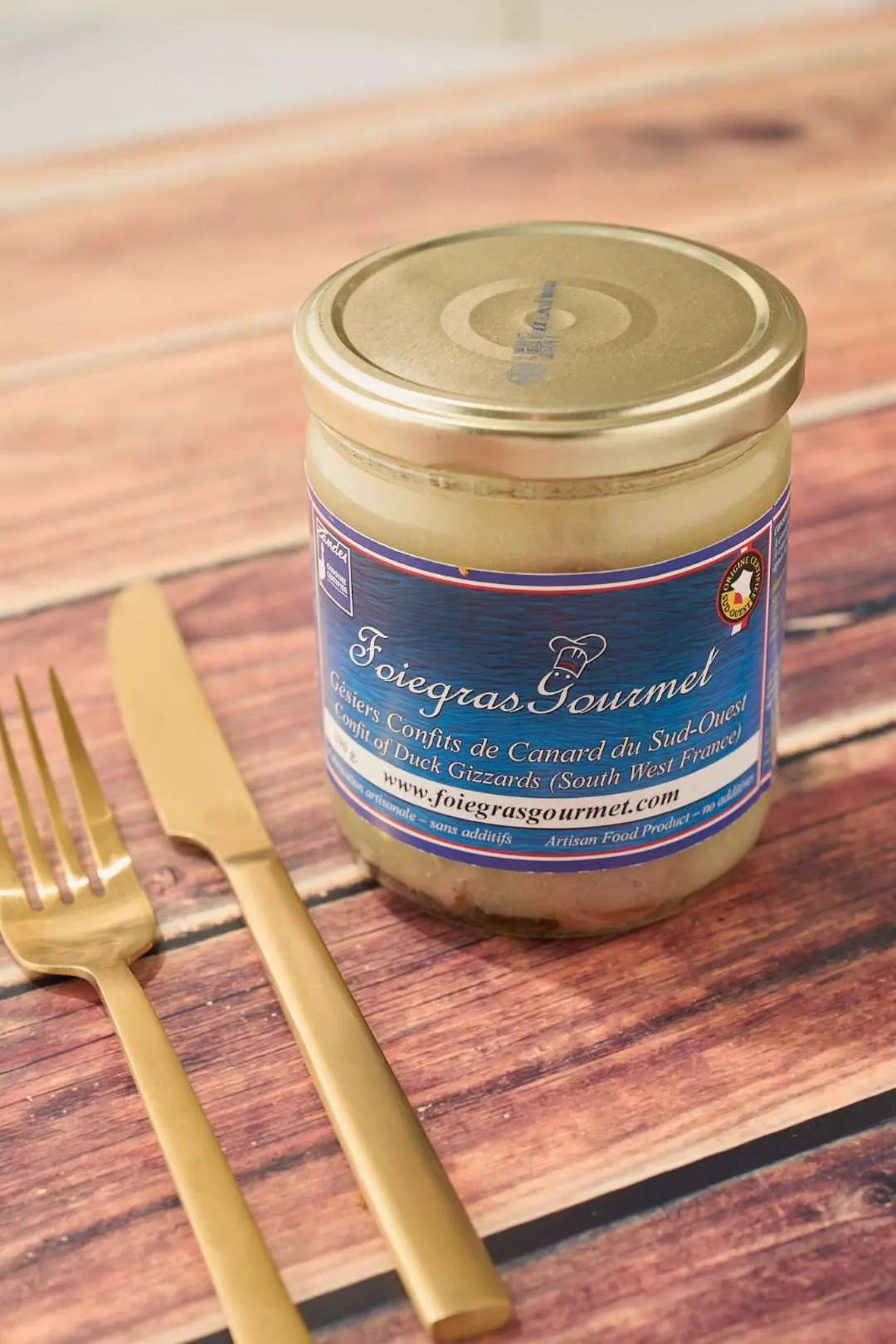 Gâzătoare de rață confit din Landes Label Rouge 390 g